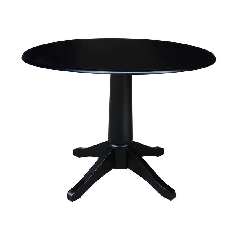 42" Round Top Pedestal Table with 2 Chairs