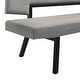 preview thumbnail 6 of 14, Channell Mid-Century 63" Upholstered Wood Entryway Dining Bench
