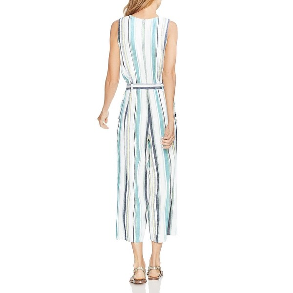vince camuto ivory jumpsuit