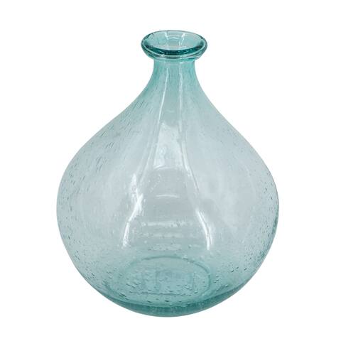 Amadour Bubble Glass Bottle - 8" x 8" x 10.2"