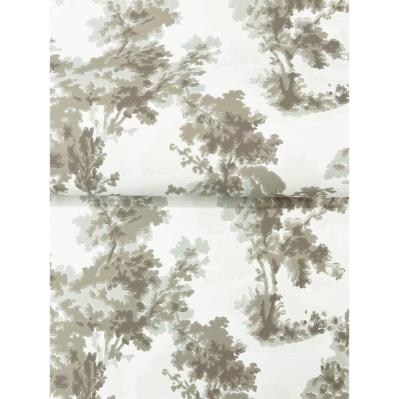 Chris Loves Julia x A-Street Prints Sainsbury Slate Forest Wallpaper