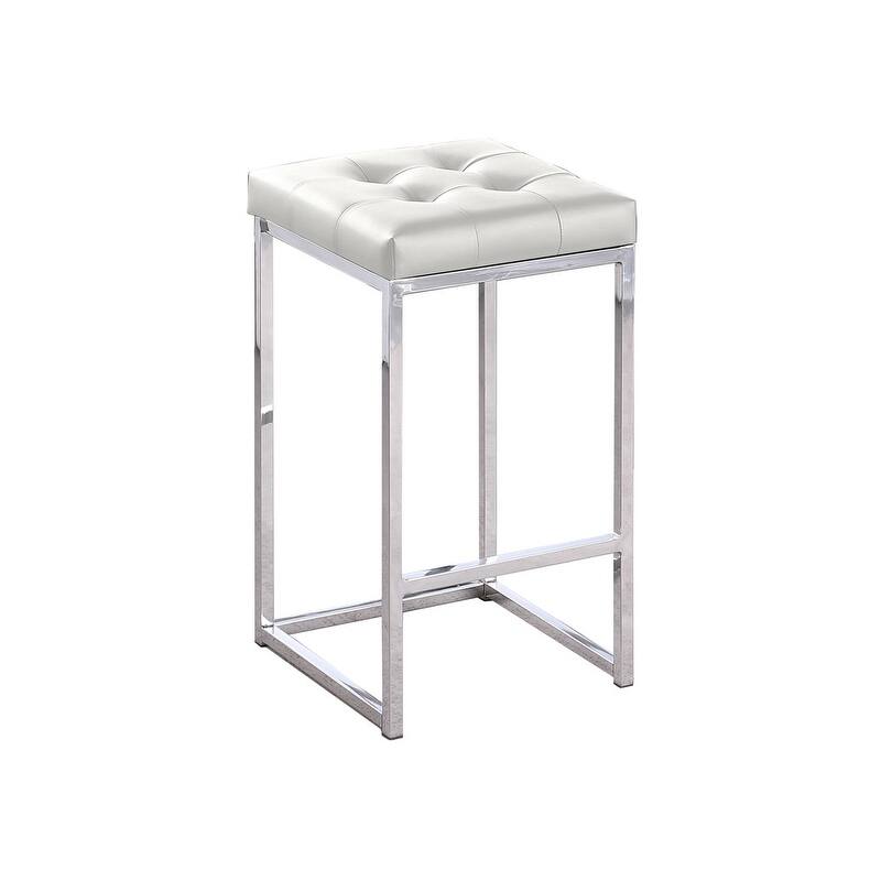 Best Master Furniture Elliot Tufted Faux Leather Accent Chair (Set of 2