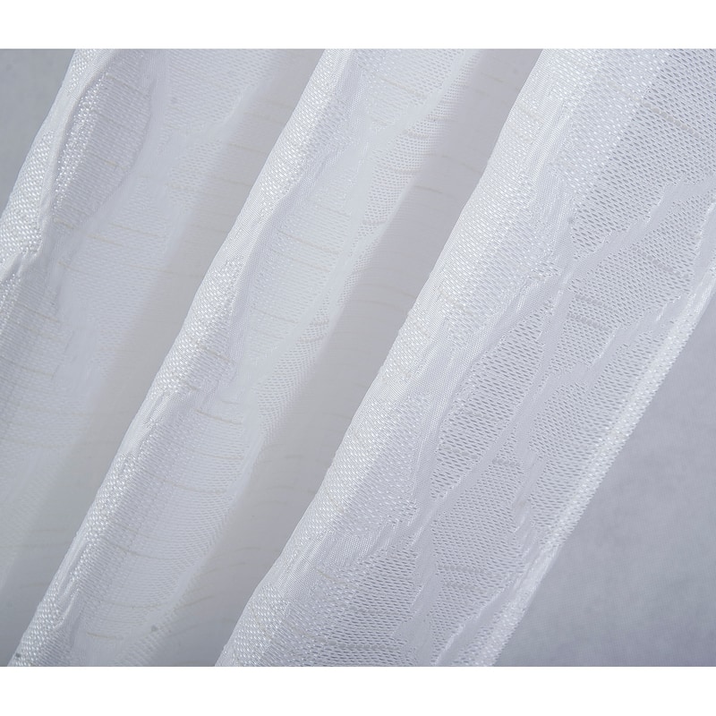 Brookfield Jacquard Grommet Window Curtain Panel