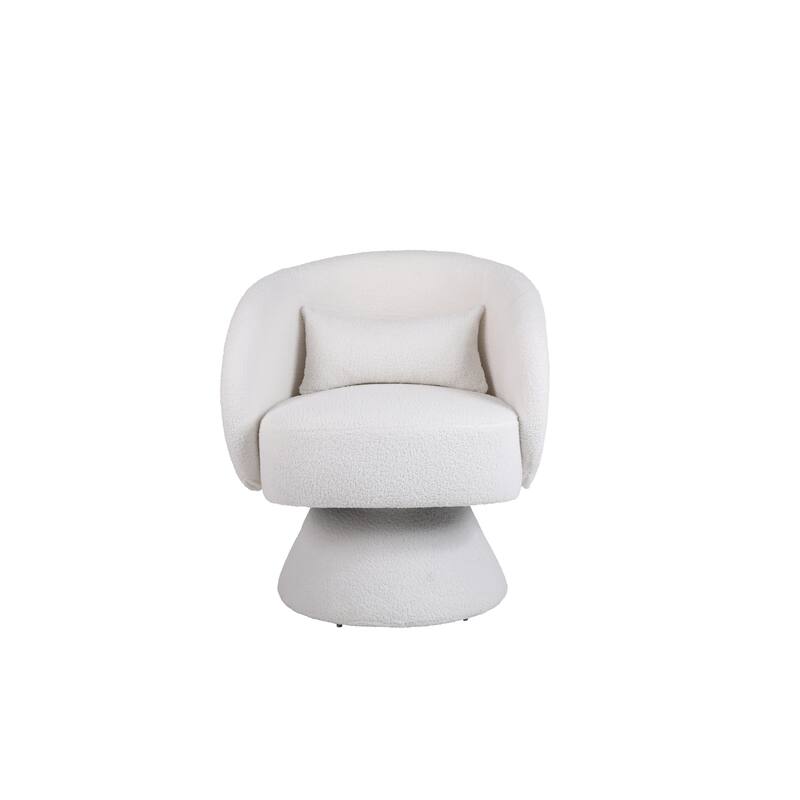 Modern 360 Degree Swivel Accent Chair Armchair, Comfy Velvet Barrel Chair for Living Room,Round Swivel Accent Chair Corner Chair