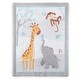preview thumbnail 2 of 2, Nanshing Best Friends 3 Piece Baby Nursery Crib Bedding Set