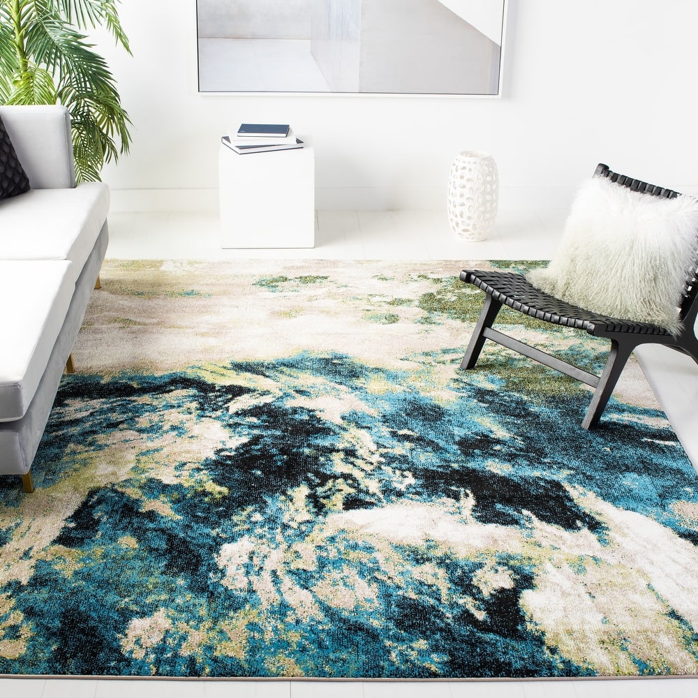 SAFAVIEH Glacier Benoîte Modern Abstract Rug