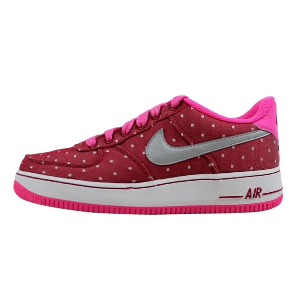 dark pink air force ones