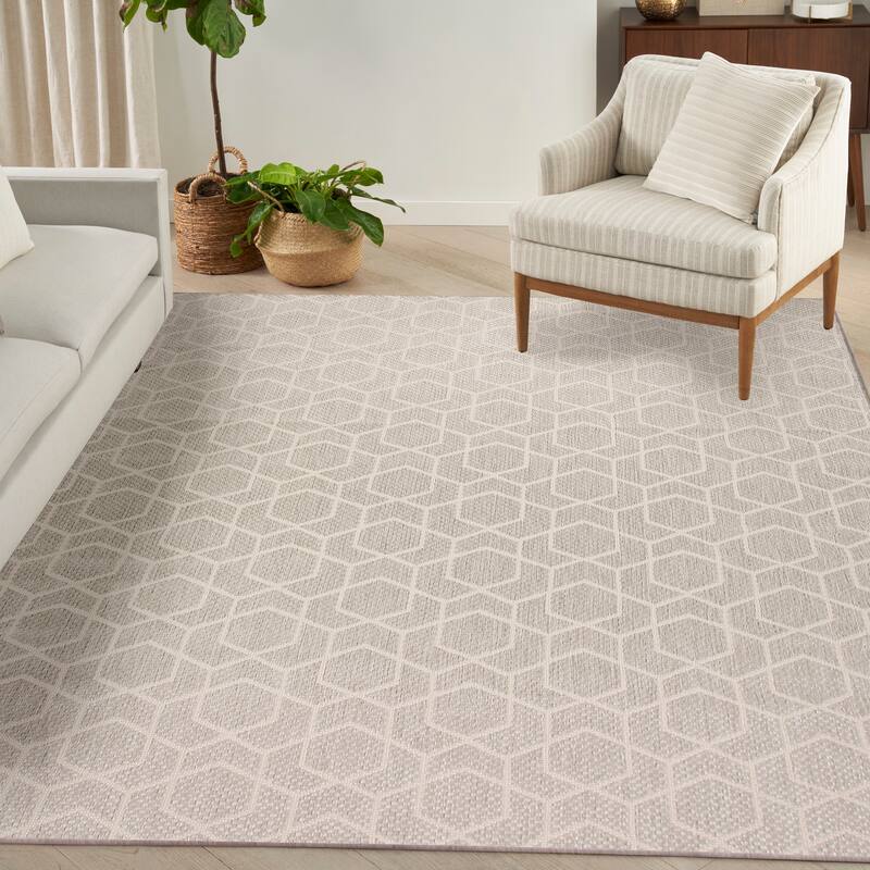 Nourison Horizon Indoor/Outdoor Geometric Area Rug