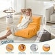 preview thumbnail 23 of 39, EROMMY Bean Bag Chair Togo Sofa - 28D Memory Foam Floor Chair for Adults & Kids, Lightweight Fabric Lounger in 5 Colors