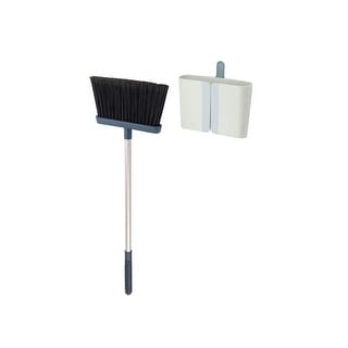 Joseph Joseph CleanStore Wall-mounted Broom with Dust-shield Storage
