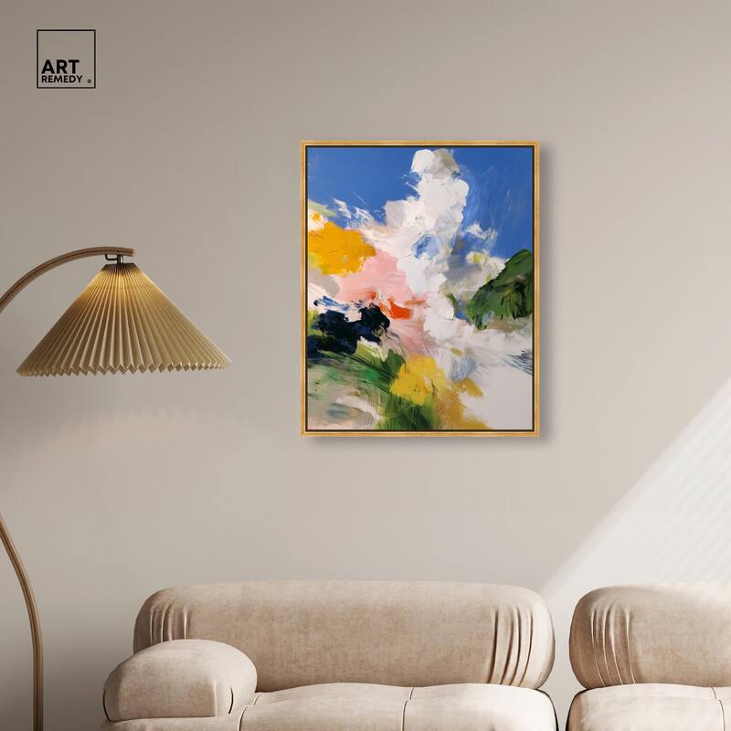 Clouds and Color II Canvas by Art Remedy