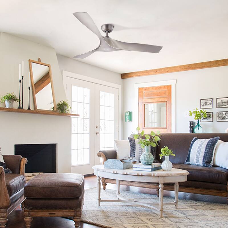 CO-Z 52-inch Modern Propeller Ceiling Fan with Remote