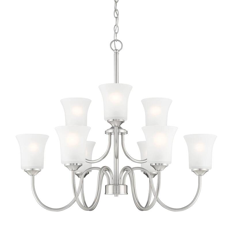 Bronson 9 Light Chandelier - 30