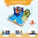 preview thumbnail 3 of 8, Gymax Giant Water Slide Bounce House w/Climbing Wall Splash Pool &