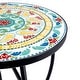 preview thumbnail 49 of 68, Indoor/Outdoor Turkish Mosaic Tile Side Table and Plant Stand