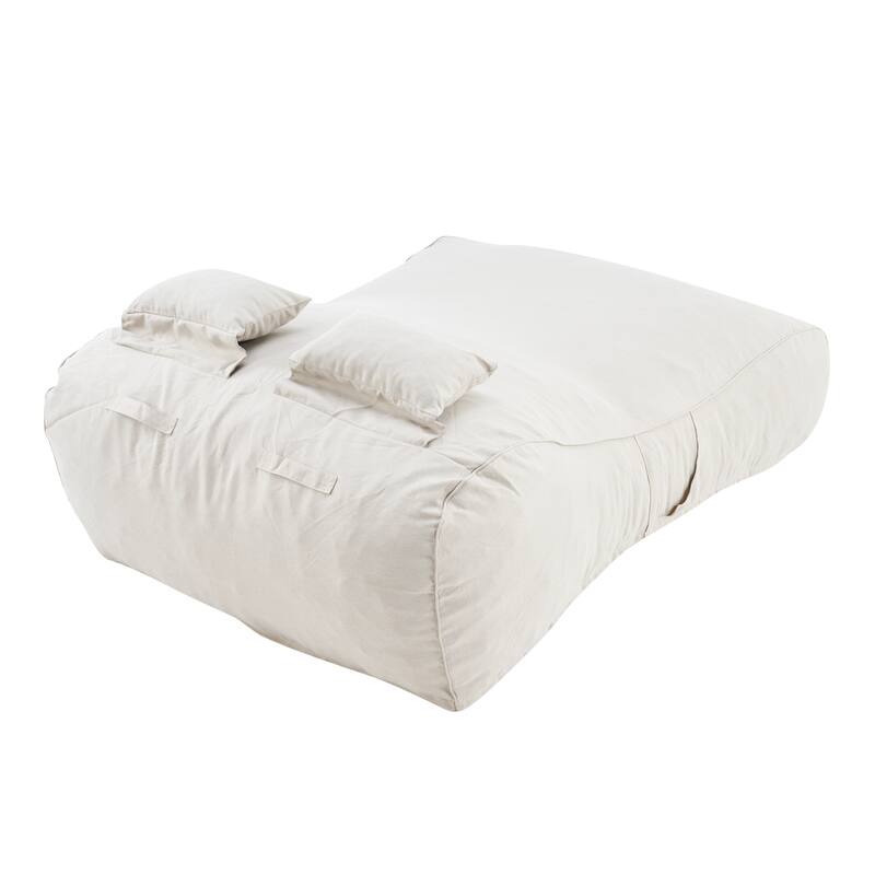 Christopher Knight Home - Lemoore Casual Outdoor Upholstered Bean Bag Daybed