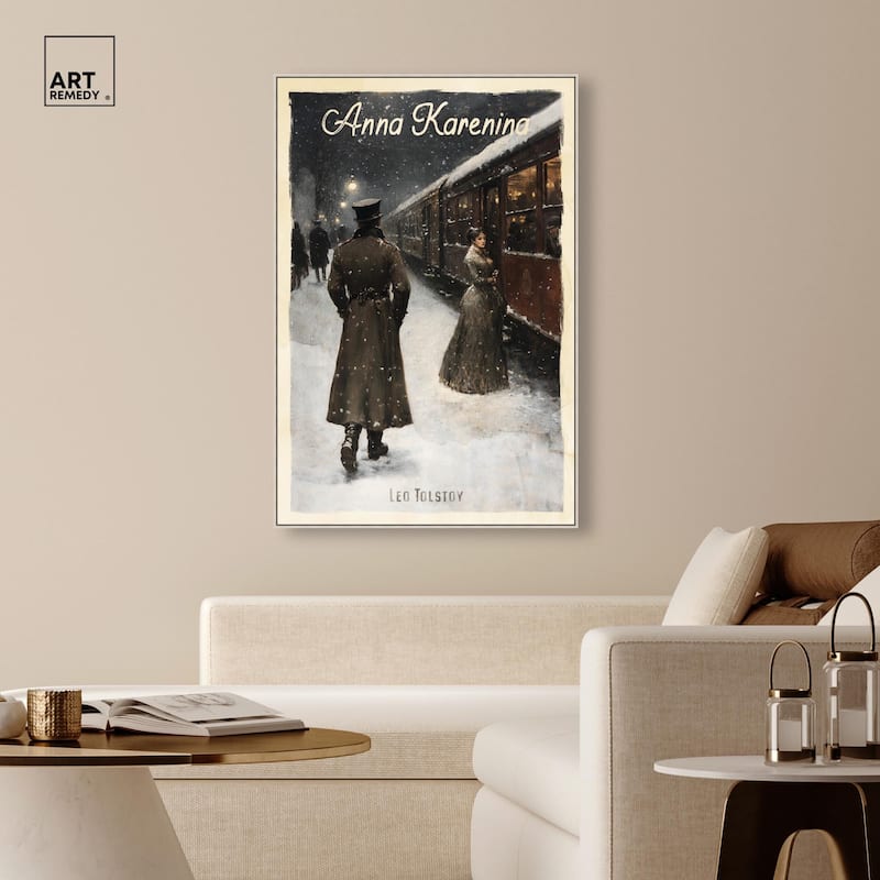 Anna Karenina Canvas by Art Remedy