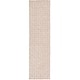 preview thumbnail 75 of 121, SAFAVIEH Handmade Micro-Loop Courteney Transitional Wool Rug 2'3" x 9' Runner - Light Gold/Ivory