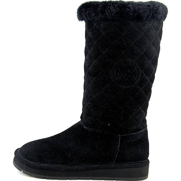 quilted michael kors boots