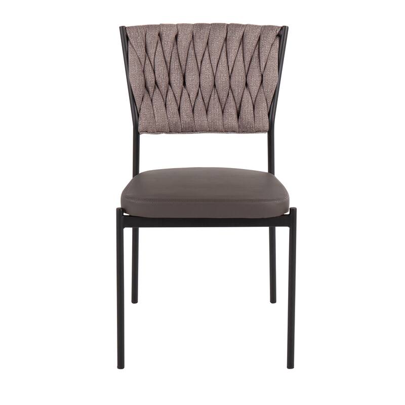 Porch & Den Randolf Braided Dining Chair - Set of 2