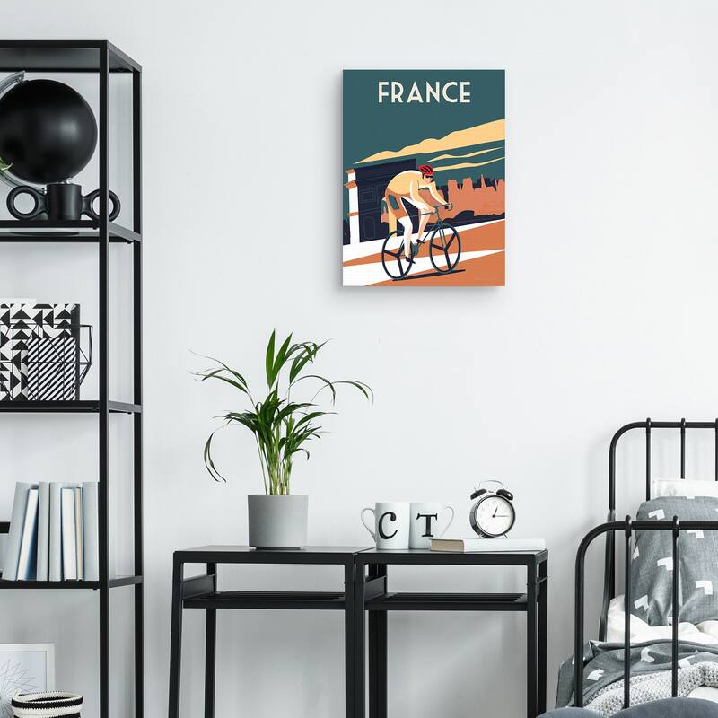 France Canvas Art Print