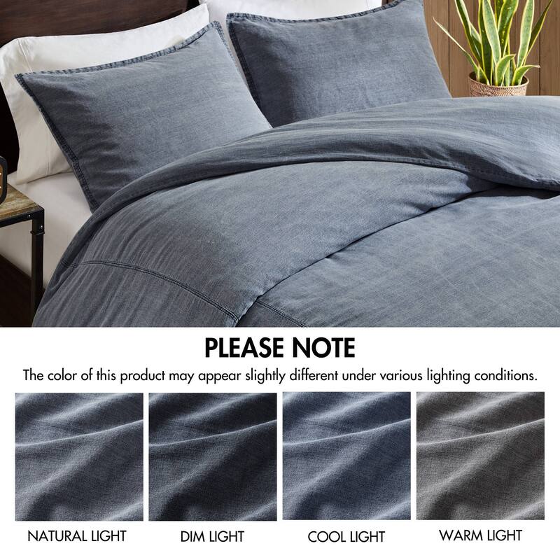 Woolrich Mckenzie Twill Washed Duvet Set