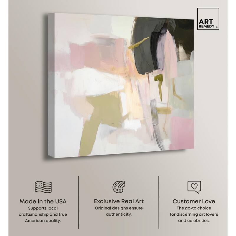 Dynamic Color IV Canvas by Art Remedy, Gallery Wrapped