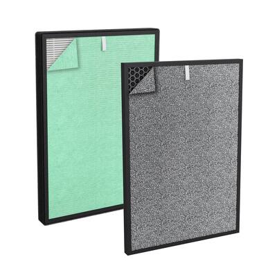 Turonic Replacement HEPA Filter for Air Purifier Green