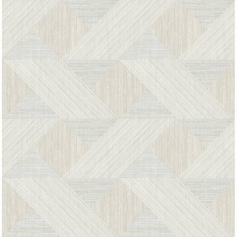 A-Street Prints Presley Grey Tessellation Wallpaper