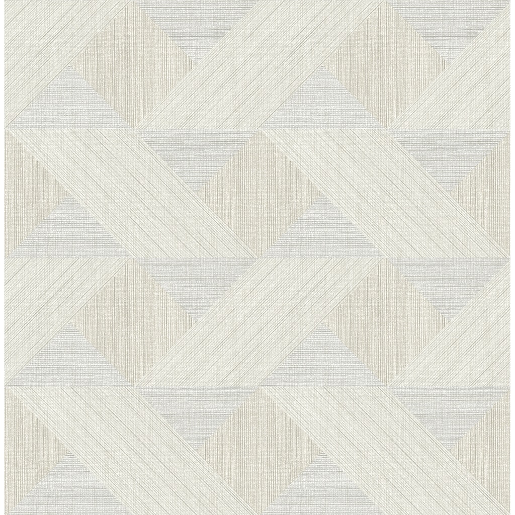 A-Street Prints Presley Grey Tessellation Wallpaper