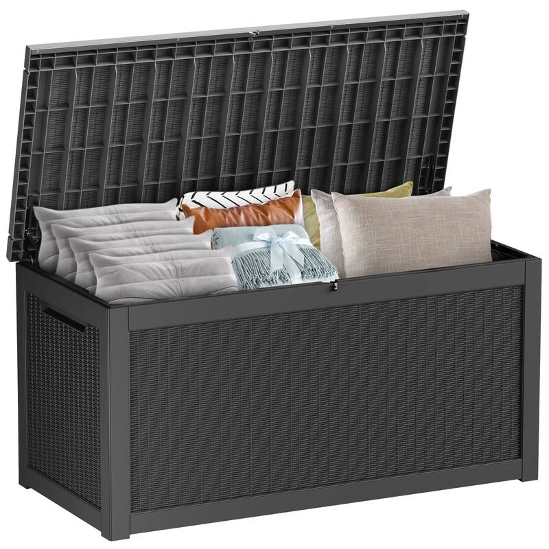 260 Gallon Large Resin Waterproof Outdoor Storage Box