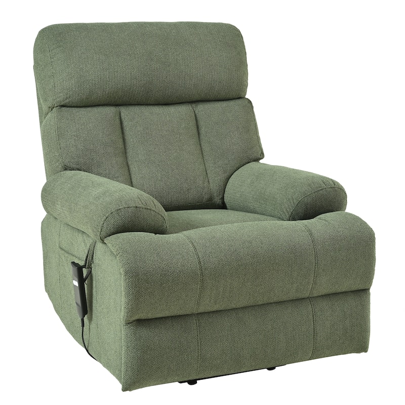 Velvet Tufted Accent Chair with Wood Frame