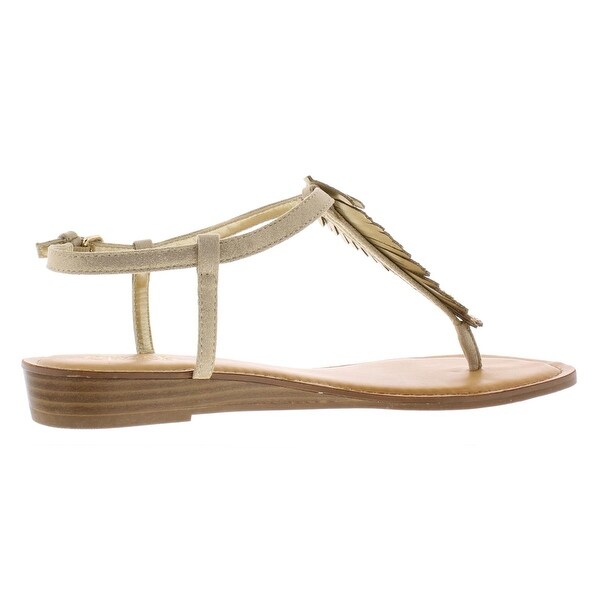 carlos santana feather sandals