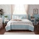preview thumbnail 19 of 87, Madison Park Vanessa 6 Piece Cotton Percale Quilt Set with Throw Pillows