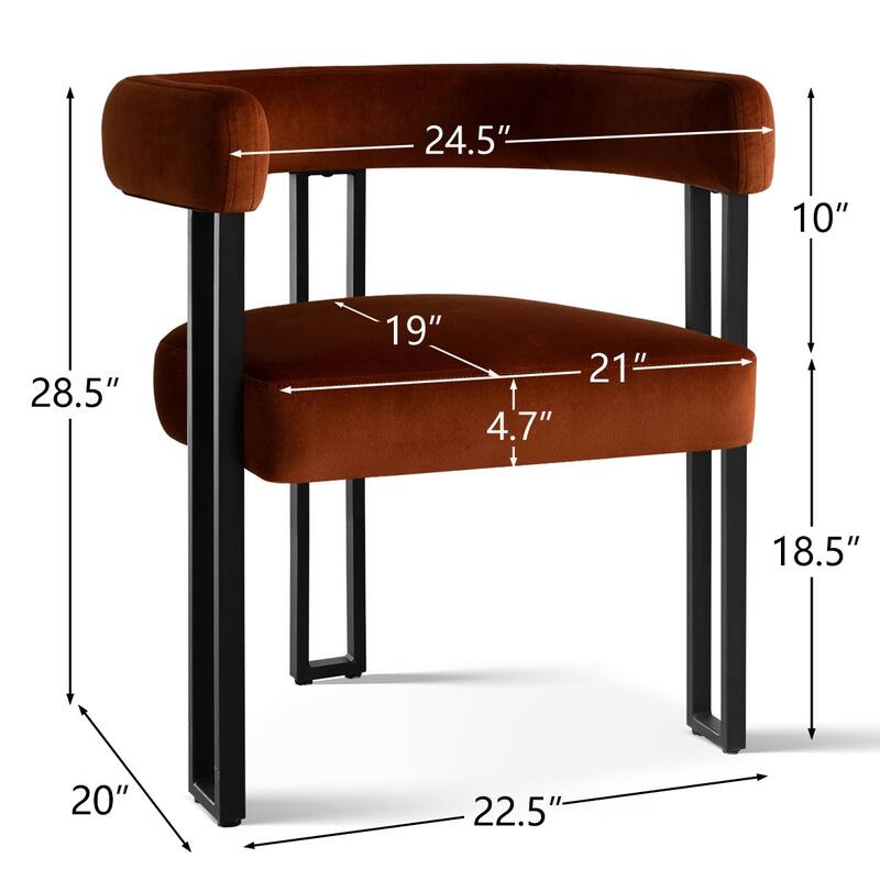 Upholstered Armchair (Set of 6)