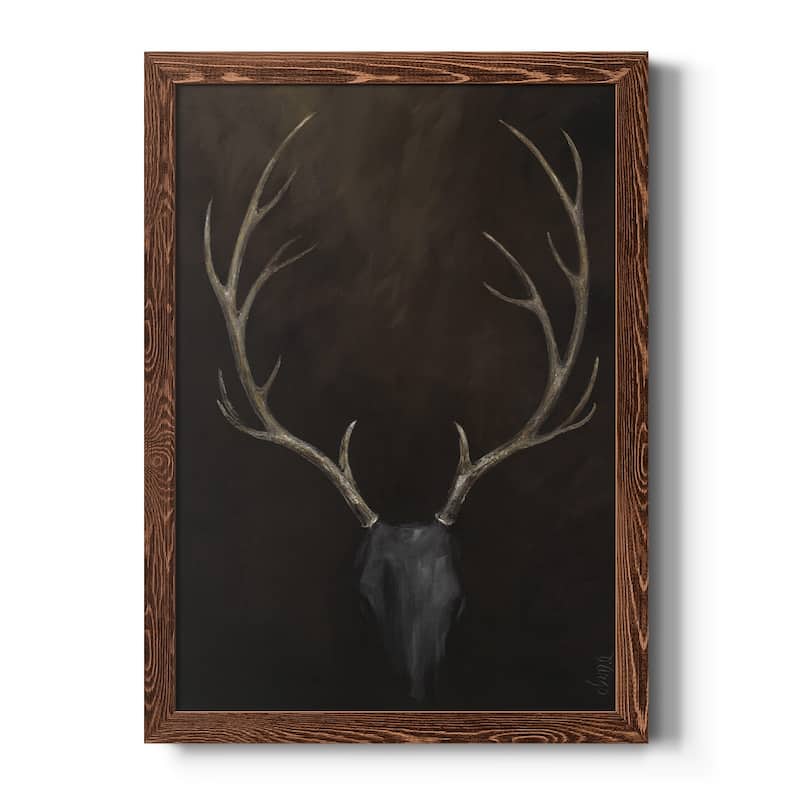 Buck-Premium Framed Canvas - Ready to Hang - 31.5x43.5 - Maple