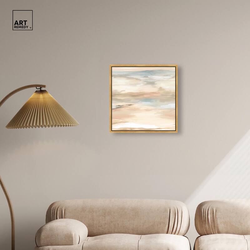 Roseate Skyfall I Canvas by Art Remedy