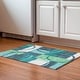 preview thumbnail 23 of 88, Premium Washable Super Soft Modern Casual Mayfield Rug Teal - 1'8" x 2'6"