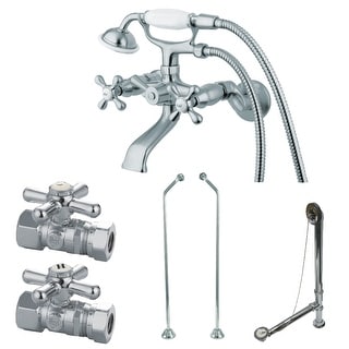 Kingston Brass Vintage Wall-mount Clawfoot Faucet Package