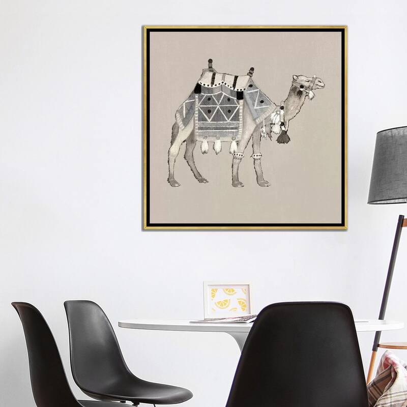 iCanvas "Exotic Camel I" by Tava Studios Framed