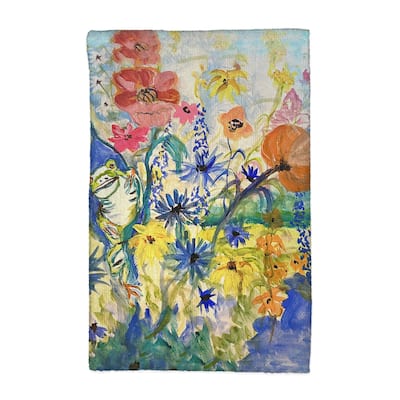 Frog & Garden Kitchen Towel - 16x25