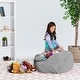 preview thumbnail 1 of 192, Kids' Stuffed Animal Storage Bean Bag Chair Cover or Toy Organizer