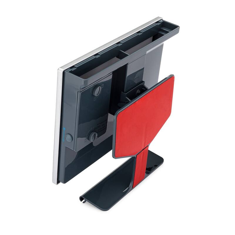 ToiletTree Products Original LED Fogless Shower Shaving Mirror with Squeegee Great for Makeup