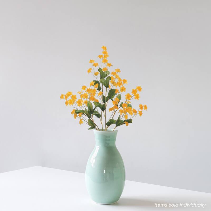 Double Baby's Breath Artificial Spray - 19" - Gold