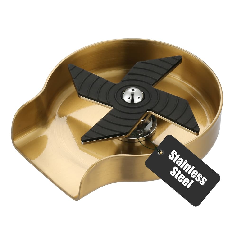 WOWOW Stainless Steel Glass Rinser for Kitchen Sink