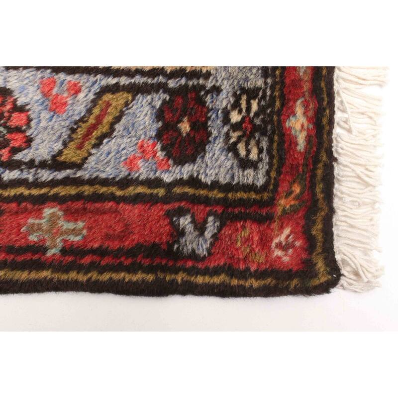 ECARPETGALLERY Hand-knotted Anadol Dark Navy Wool Rug - 3'3 x 5'1