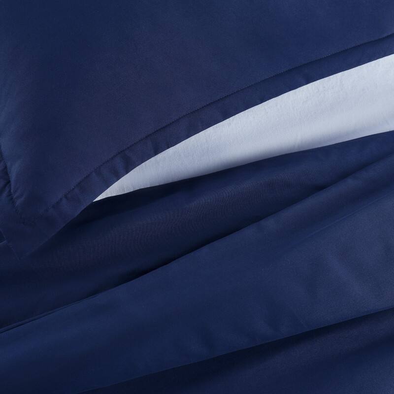 Serta Simply Clean Antimicrobial 3 Piece Duvet Set