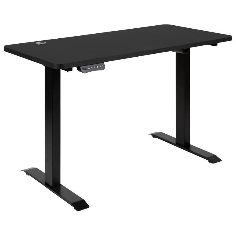 Electric Height Adjustable Standing Desk - 48" Wide x 24" Deep