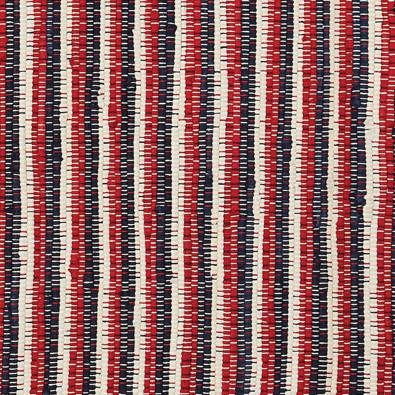 Park Designs Stars And Stripes Rag Rug - 3' x 5' - Red - 3' x 5'