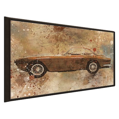 "Live to Ride IV" by Carol Robinson Print on Floating Canvas